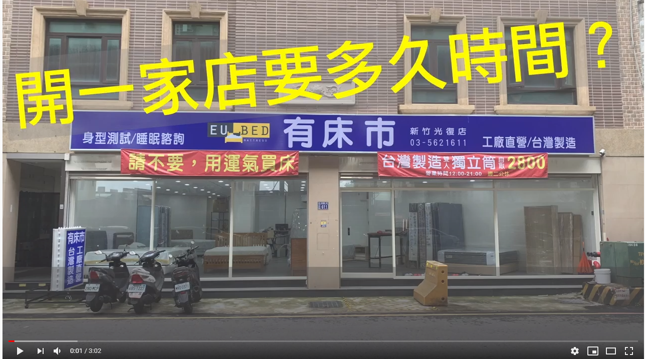 開一家店要多久時間?